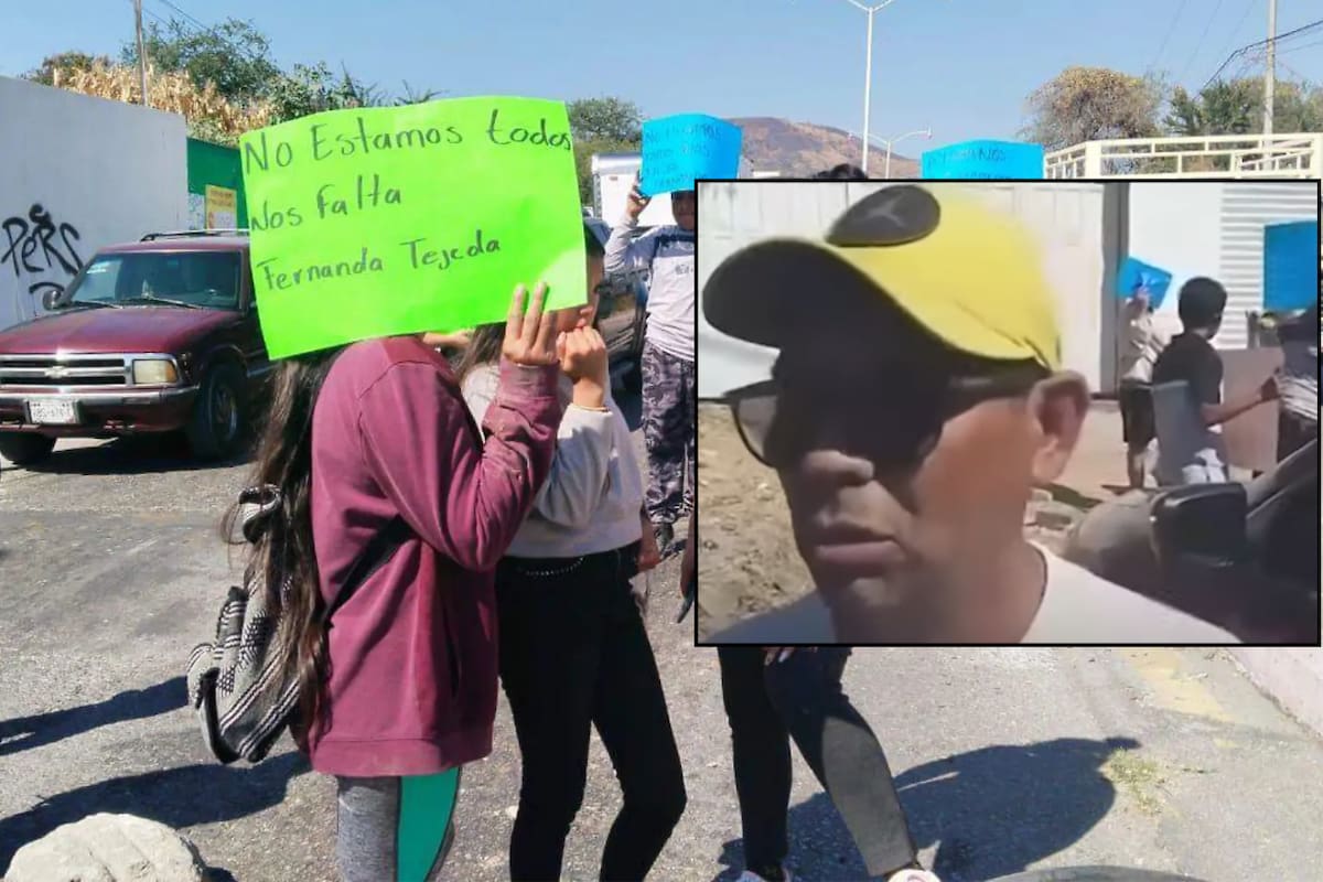 Presunto secuestrador de Fernanda Tejeda es detenido, pero la joven aún permanece desaparecida; familiares bloquean avenidas en protesta