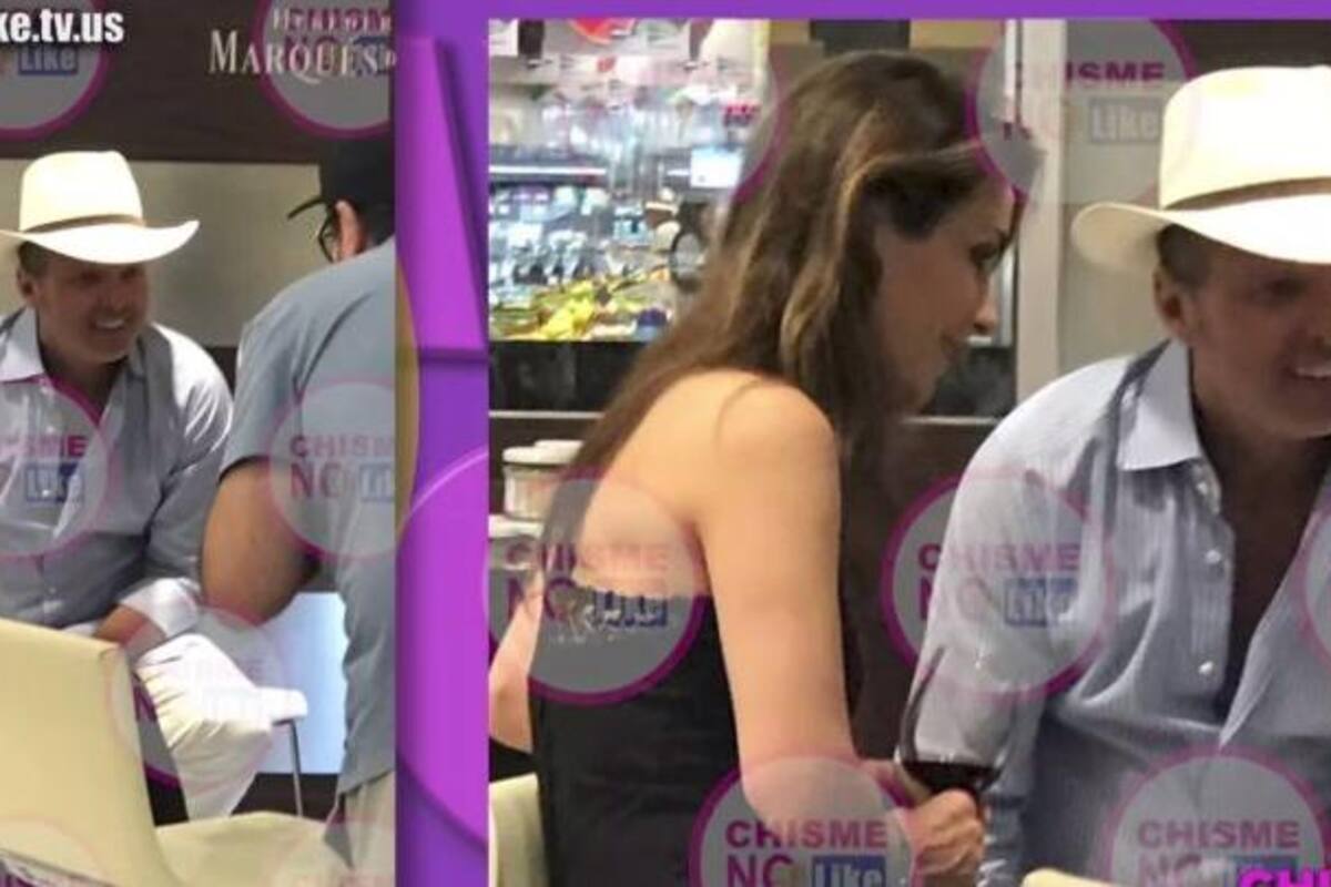 Luis Miguel y Paloma Cuevas en plena cita romántica