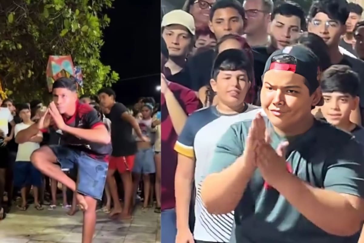 Las batallas de farmear aura se convierten en la nueva tendencia urbana entre jóvenes que se reúnen en plazas públicas para competir en duelos de miradas y actitud donde cualquier risa significa la derrota