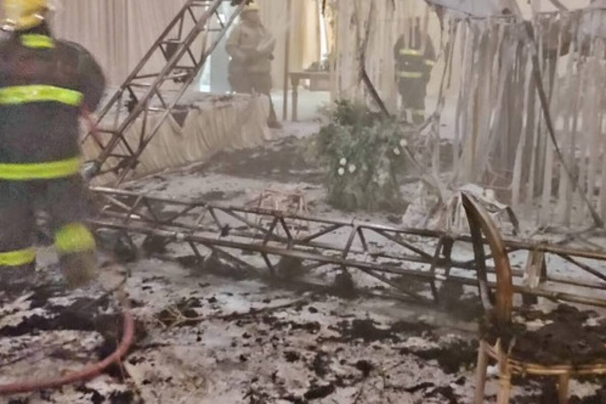 Boda termina en tragedia por el uso de pirotecnia