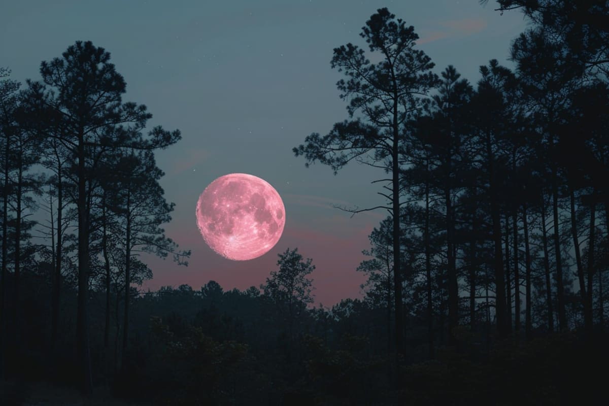 ¿Qué es y cuándo se podrá ver la Luna Rosa 2024?