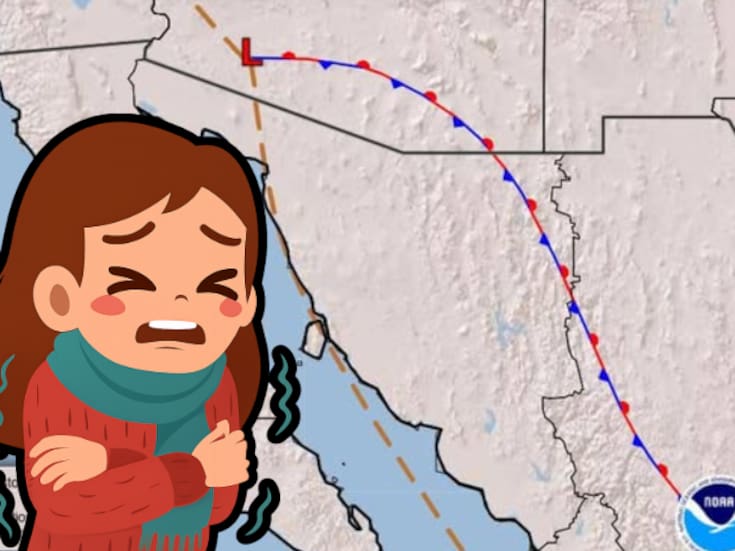Frente frío número 11 sacude Sonora con amaneceres helados, vientos intensos y cielos despejados en todo el estado este miércoles