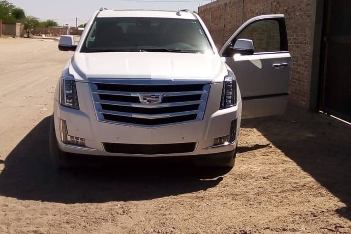 Recuperan en SLRC una camioneta robada en Florida