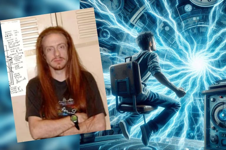 Conoce la historia de Mike Marcum, el joven que hizo una máquina del tiempo y luego desapareció