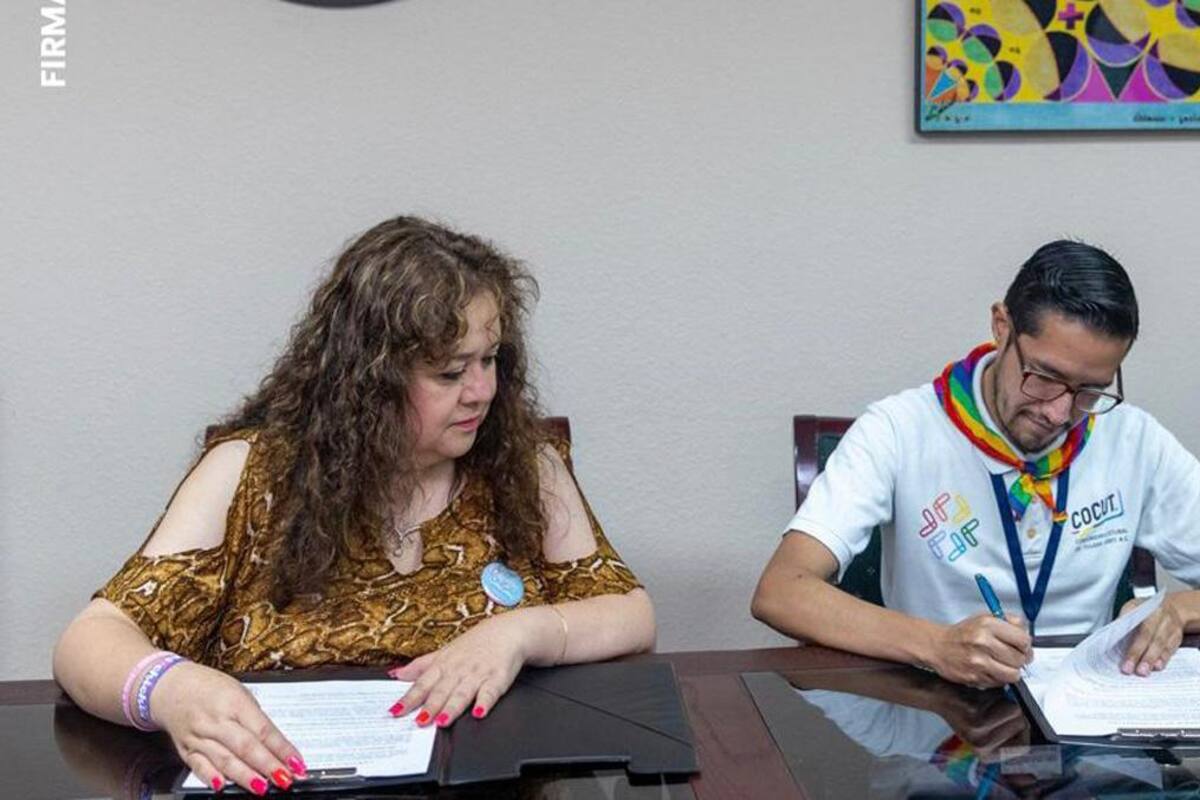 Pro Oncavi firma convenio con la comunidad cultural de Tijuana LGBTI