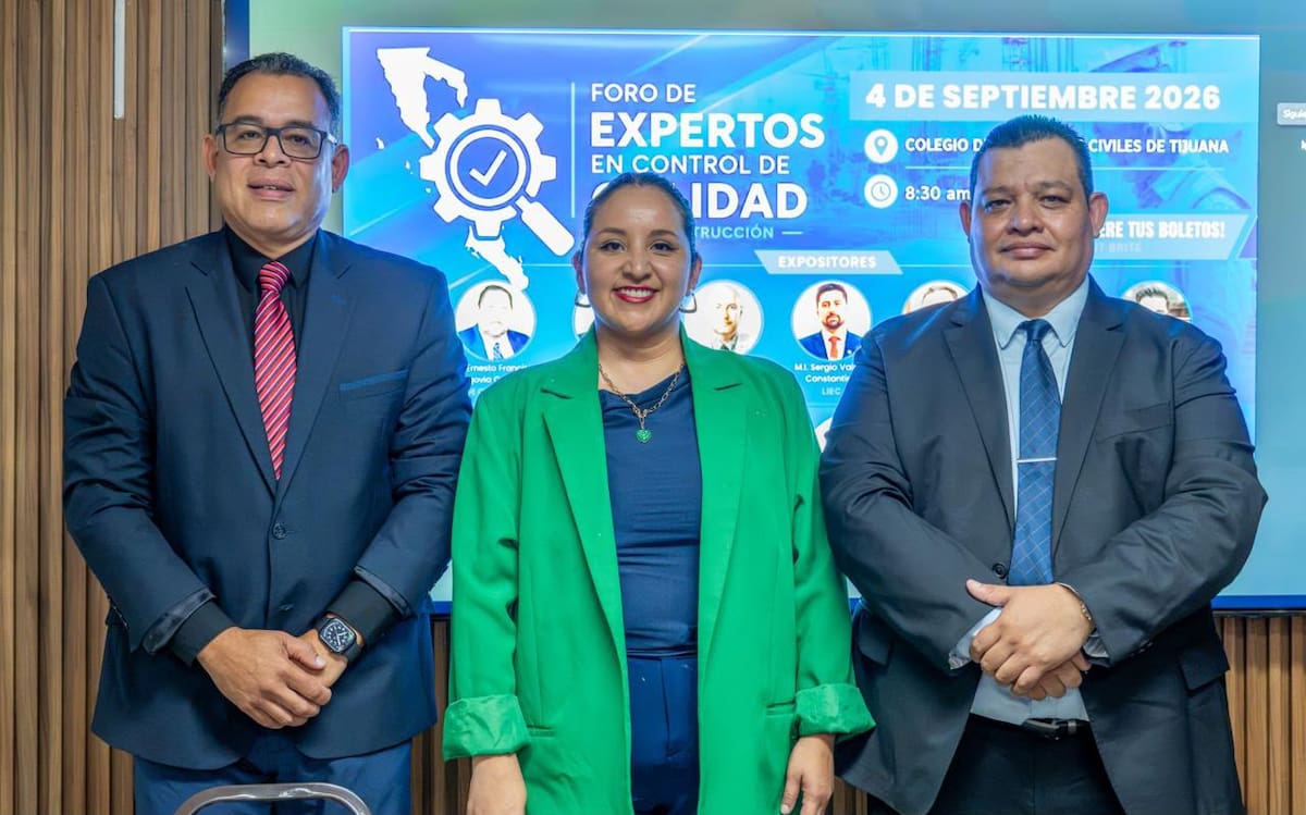 El Foro de Expertos en Control de Calidad en Construcción será un espacio donde especialistas se reunirán para compartir sus ideas para impulsar el desarrollo urbano de BC. Foto. Cortesía