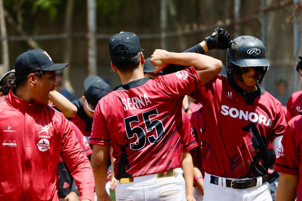 Suma Sonora dos triunfos más en beisbol de Nacionales Conade 2024