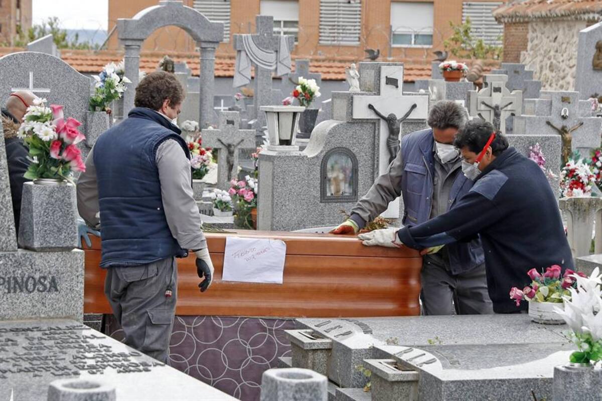 Cifra de fallecidos por Covid-19 desciende en España a 410