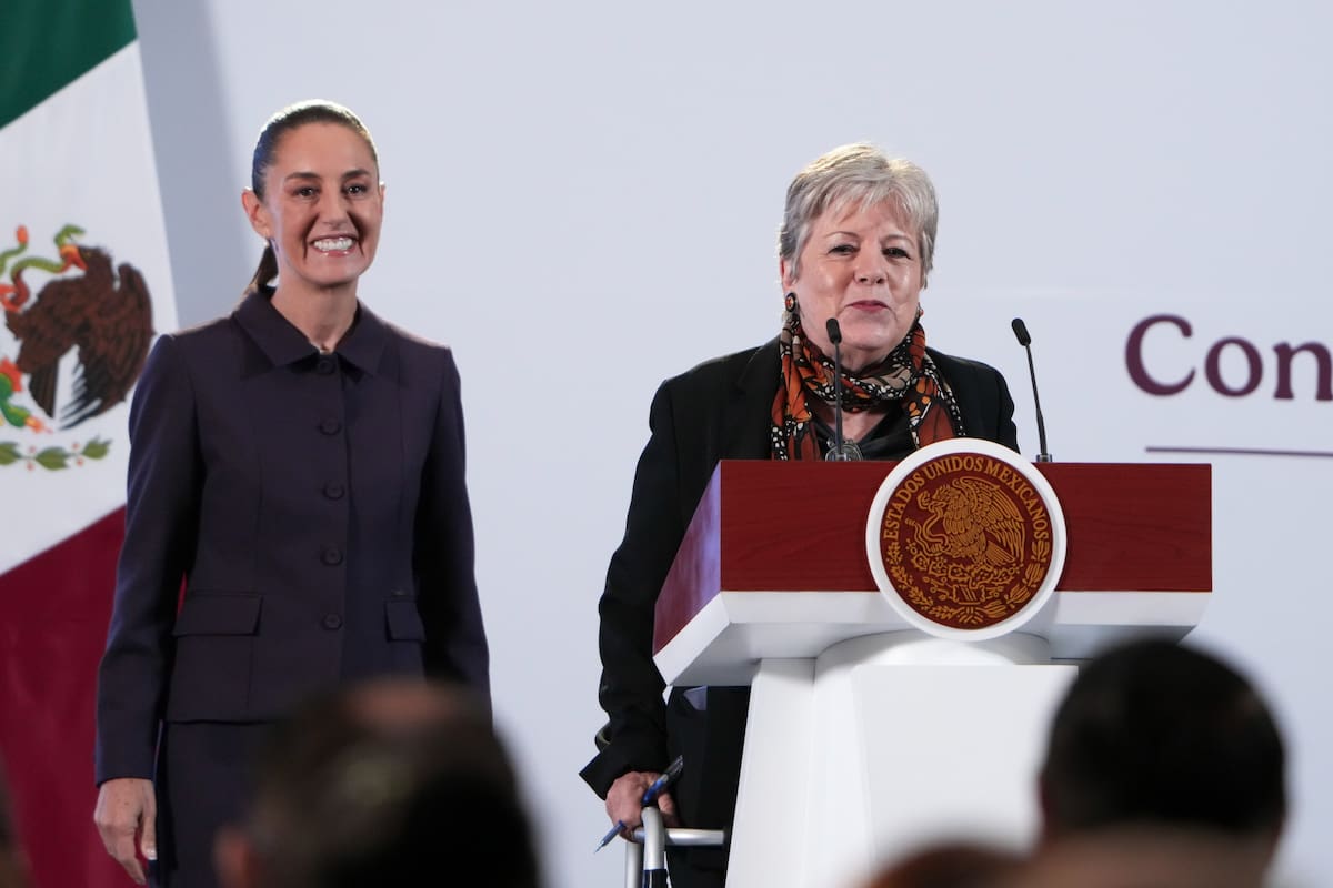 ARCHIVO. La presidenta Claudia Sheinbaum junto a Alicia Bárcena, titular de Semarnat. | Crédito: Presidencia