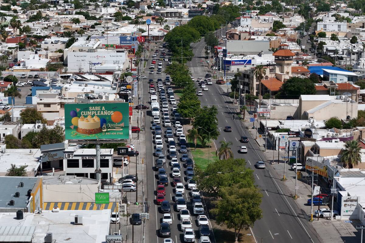 Ajustarán circulación en crucero de bulevares Navarrete y Olivares en Hermosillo por trabajos de rehabilitación