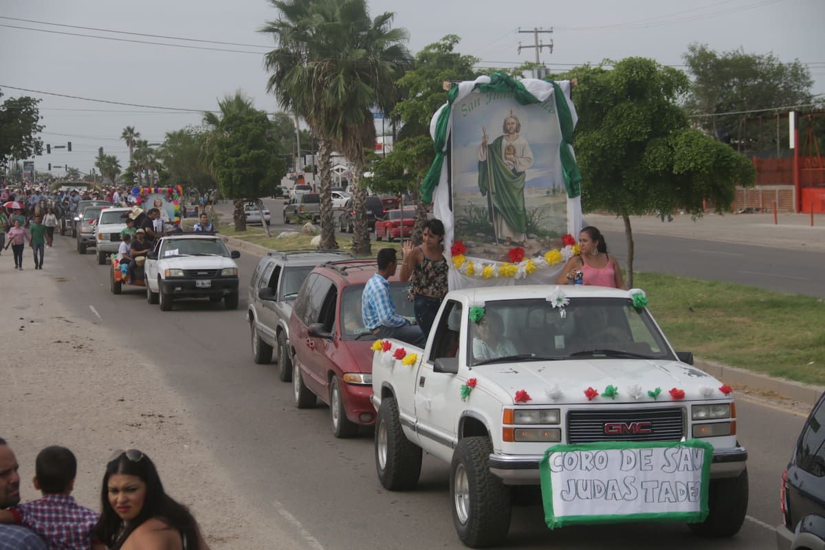 Cabalgan en honor a San Judas Tadeo