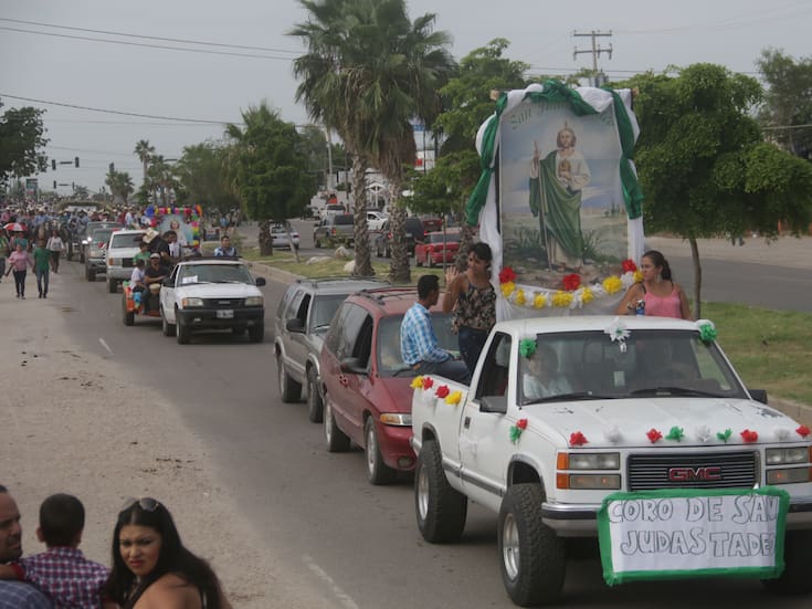 Cabalgan en honor a San Judas Tadeo