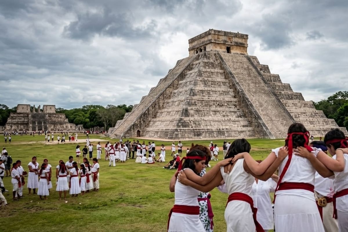 NASA selecciona por cuarta vez en 14 años al Castillo de Kukulcán en Chichén Itzá como Imagen Astronómica del Día, destacando el descenso de la Serpiente Emplumada durante el equinoccio de primavera 2026