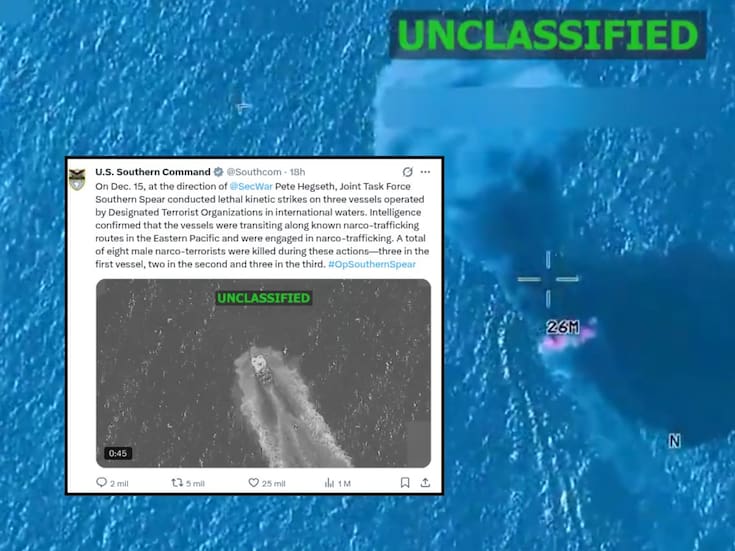 EEUU elimina a ocho presuntos narcoterroristas en nuevos ataques a embarcaciones en el Pacífico Oriental