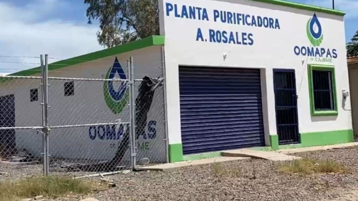 Planta potabilizadora en Ciudad Obregón ya funciona después de tres días sin servicio debido al derrame de sulfato de aluminio