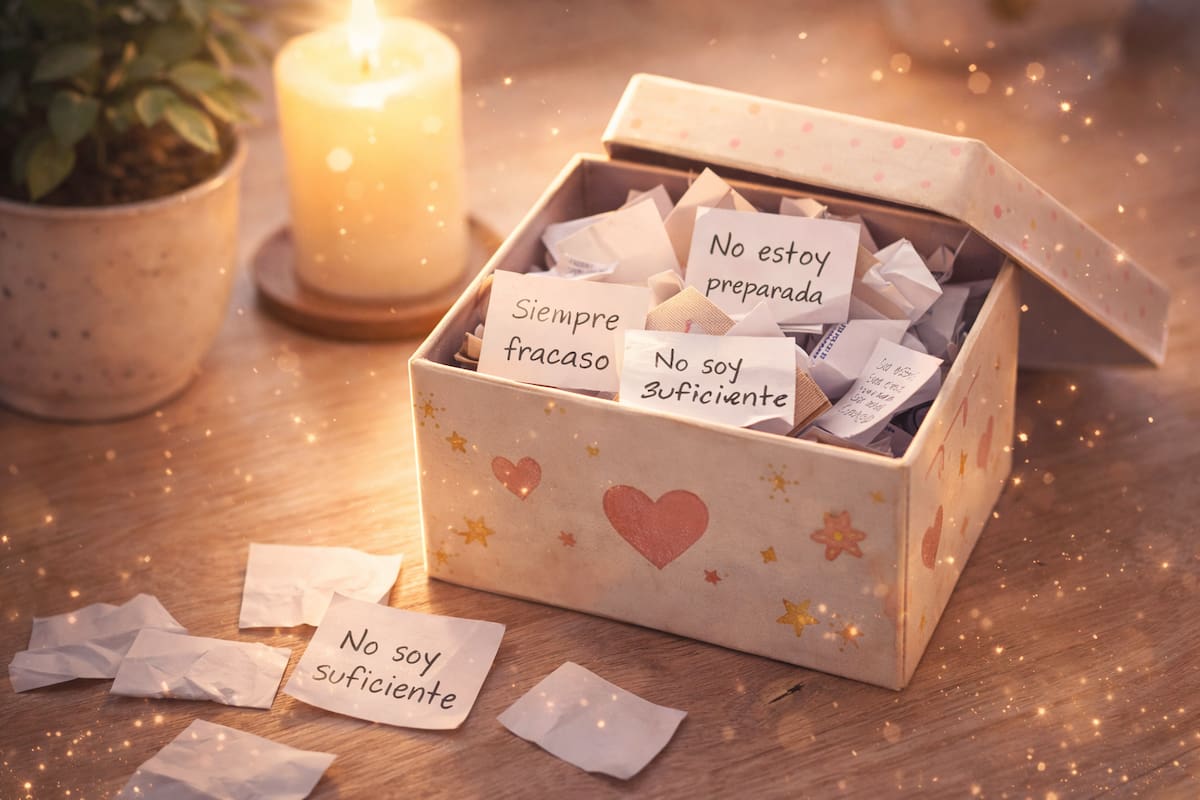 "Closet de corazón" Ritual de Año Nuevo para el amor propio | Imagen hecha con IA