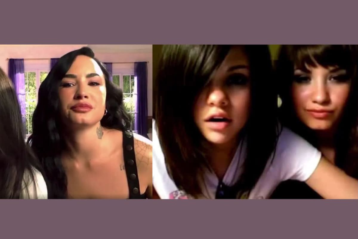 ¡Selena Gomez y Demi Lovato se reencuentran! Reviven sus videos de la adolescencia después de 18 años