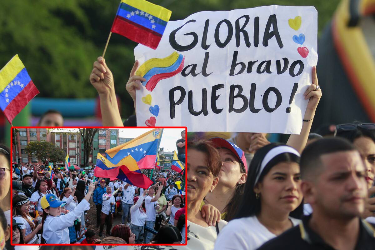 Venezolanos en Colombia esperan resultados de las elecciones presidenciales; algunos quieren que gane la oposición