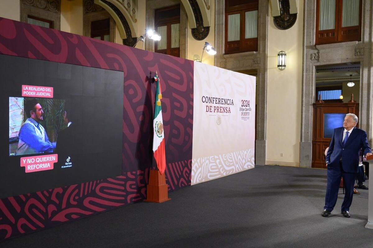 Poder Judicial es protector de “las mafias”, del poder económico y político, acusa AMLO