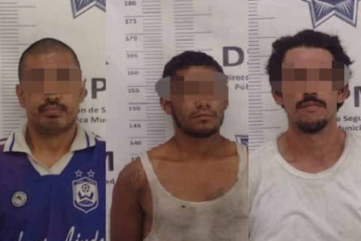 Arrestan a tres hombres por meterse sin permiso a unidad deportiva en Pueblo Nuevo