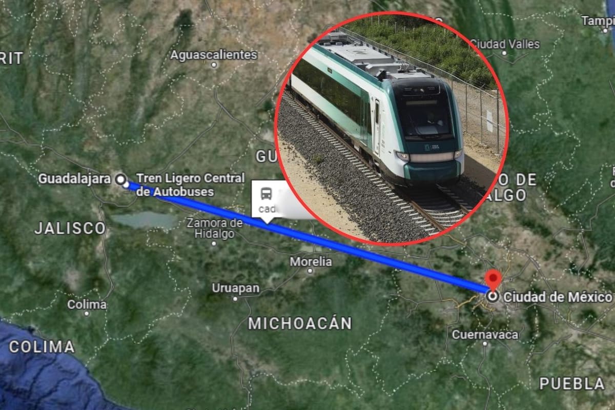 Tren de Guadalajara a Ciudad de México: ¿Cuánto haría de recorrido?