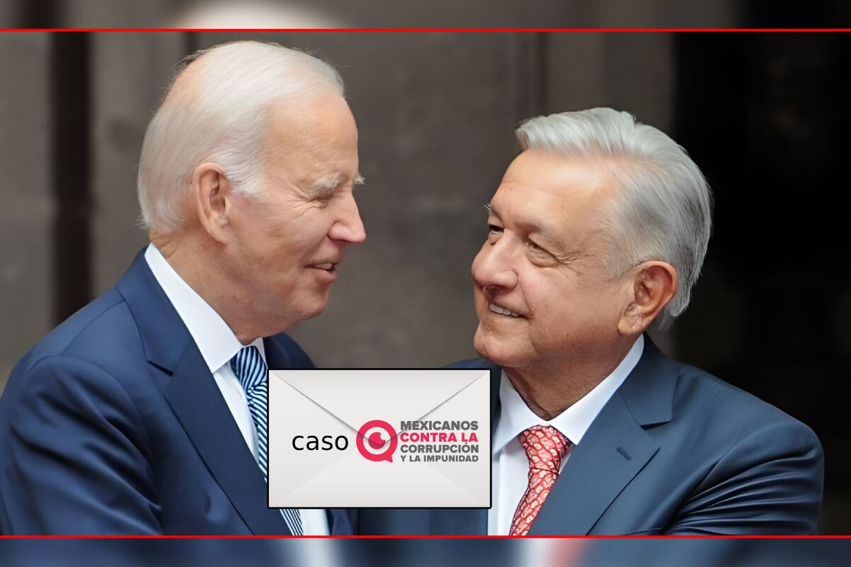 AMLO enseña la carta que mandó a Biden por supuesto dinero de la Embajada de EU a MCCI y le pide intervenir