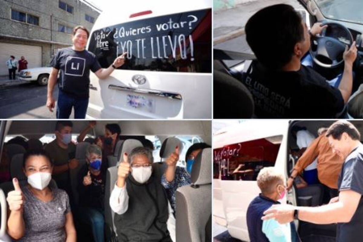 Revocación de mandato de AMLO: Mario Delgado comete irregularidad al trasladar gente, dice el INE