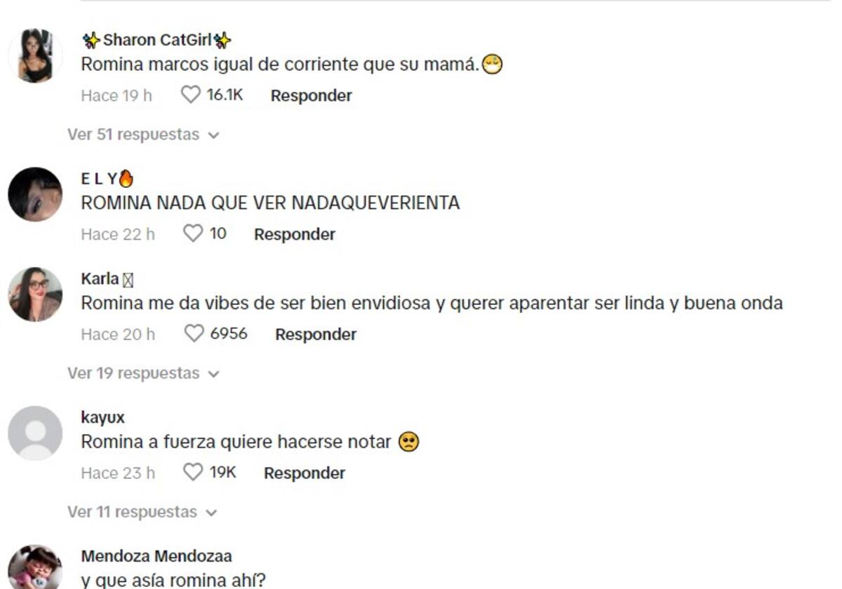 Critican a Romina por empujar a Karely Ruiz / TikTok: @soyeddynieblas