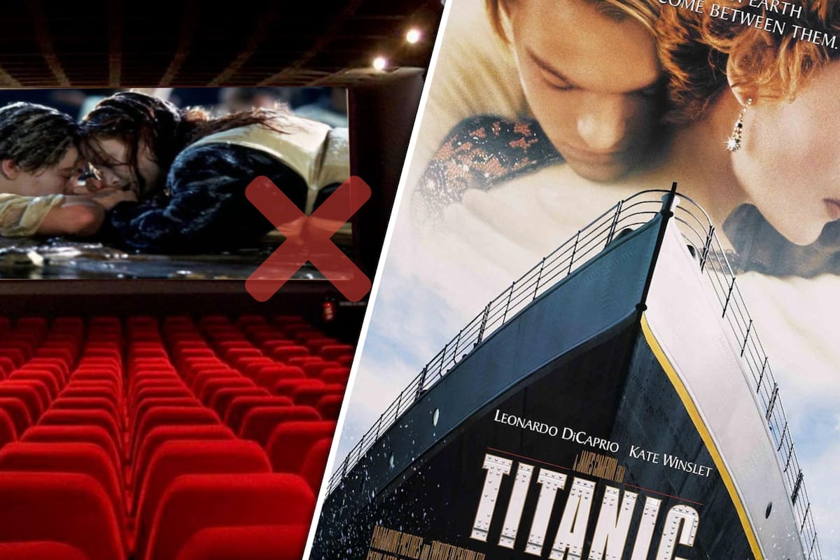 Esta escena de Titanic fue eliminada por ser demasiado fuerte para el público