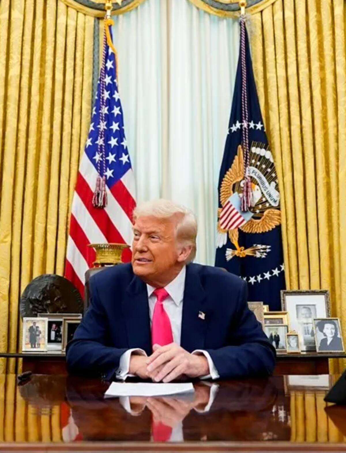 El presidente de los Estados Unidos, Donald Trump. /  EFE.