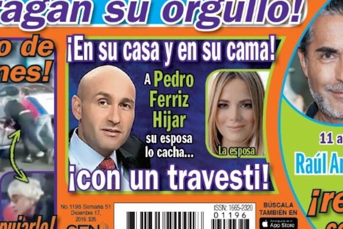 ¡Lo cachan con un travesti!: Esposa de Pedro Ferriz Hijar vio a su marido con otra