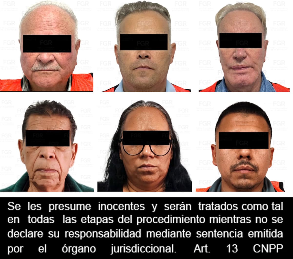 La FGR informó que un juez impuso prisión preventiva al exgobernador Ernesto "N" y a otros siete imputados por delincuencia organizada y contrabando de hidrocarburos.
Foto: Cortesía.