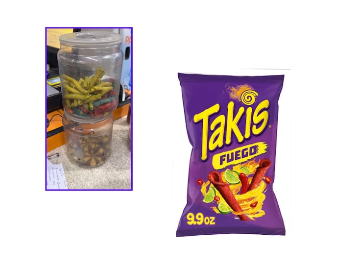 Joven muestra cómo en su abarrotes de confianza venden Takis de a peso y se vuelve viral
