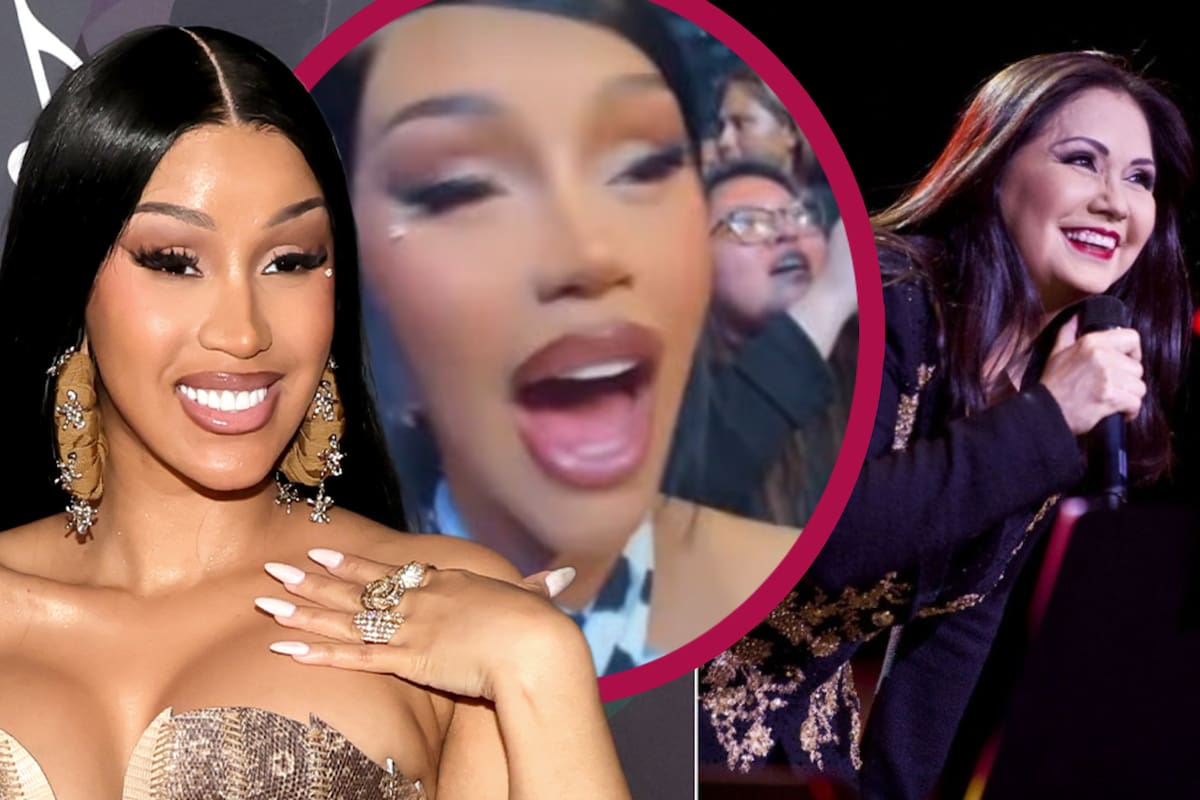 Cardi B sorprendió al corear, con perfecto español y gran pasión, “¿Quién como tú?” durante un concierto de Ana Gabriel