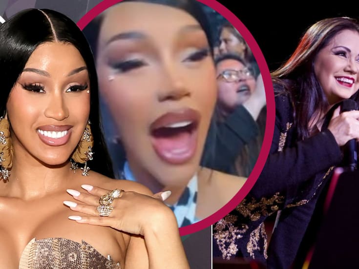 Cardi B sorprendió al corear, con perfecto español y gran pasión, “¿Quién como tú?” durante un concierto de Ana Gabriel