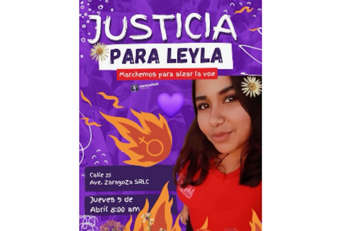 Convocan a marcha en San Luis Río Colorado para exigir justicia por Leyla Monserrat
