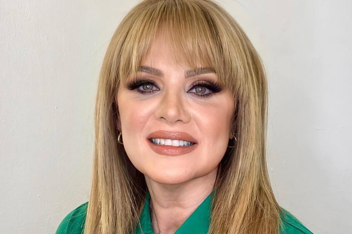 Erika Buenfil comparte foto inédita a lado de Luis Miguel