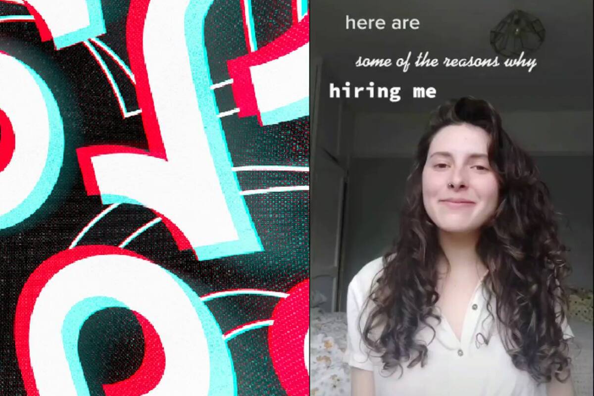 Jóvenes piden empleo con sus CV en TikTok y los contratan