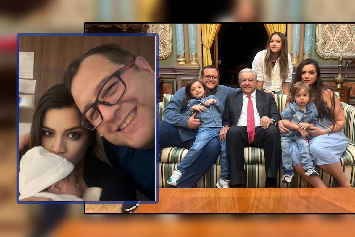 Conoce a Noah, nuevo nieto de AMLO e hijo de José Ramón López Beltrán y Carolyn Adams