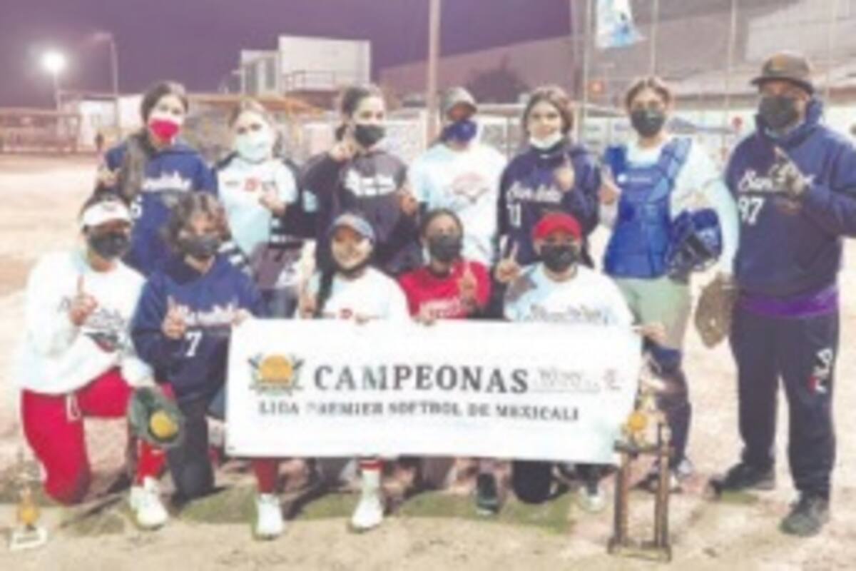 Bandidas campeonas en liga premier