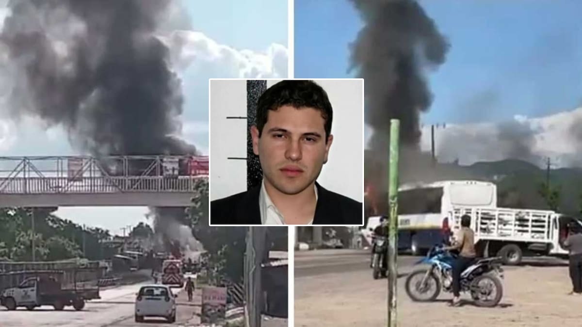 Los narcobloqueos en Culiacán ocurren en el mismo lugar donde fue capturado Ovidio el año pasado.