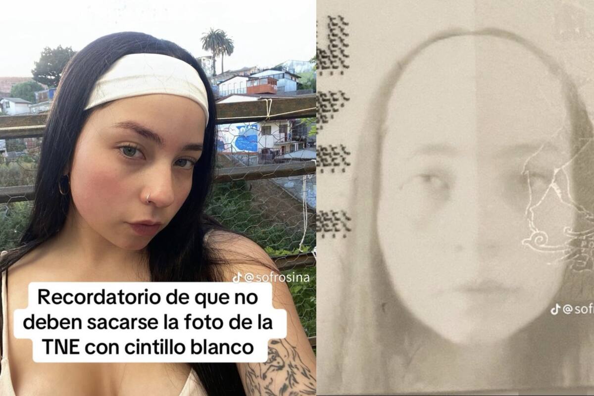 Joven comete curioso error al momento de tomarse la foto para la credencial escolar (FOTOS)
