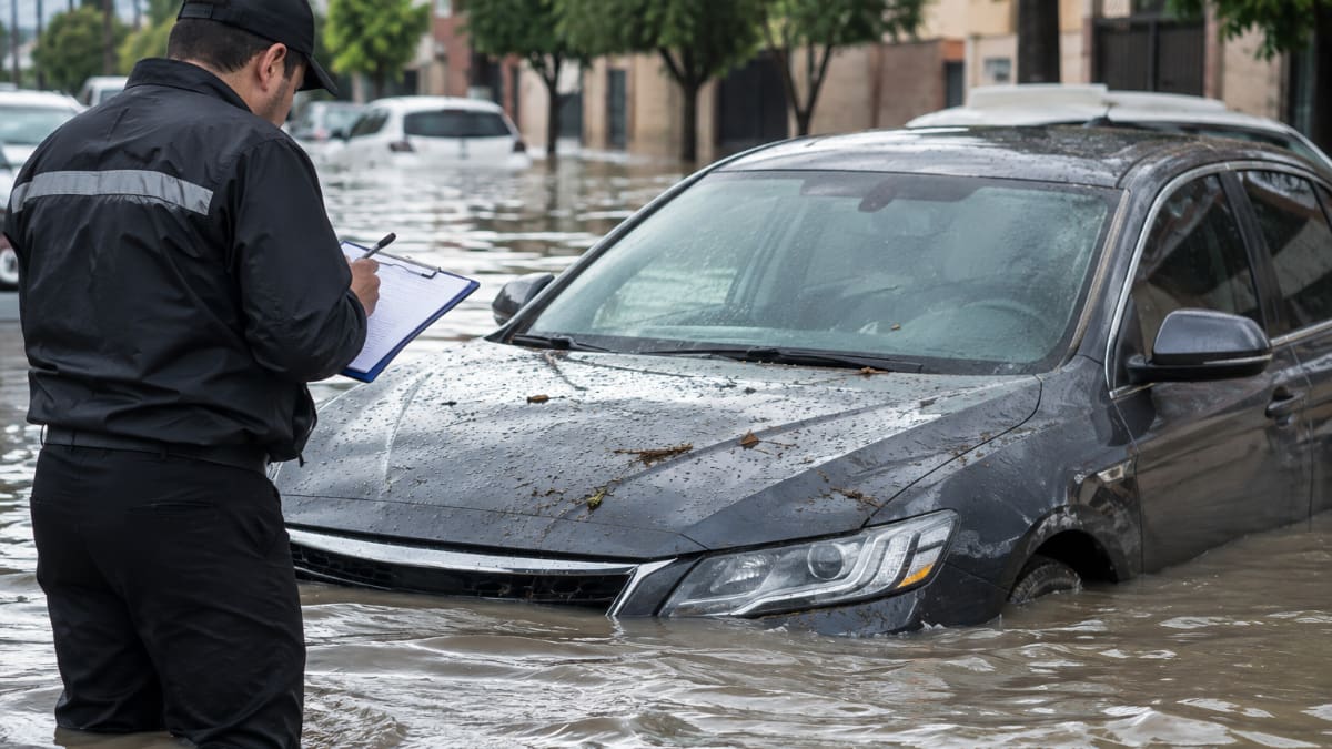 ¿El seguro de auto cubre daños por huracanes e inundaciones? Condusef explica qué pólizas protegen tu vehículo y cuándo pueden negarte el pago