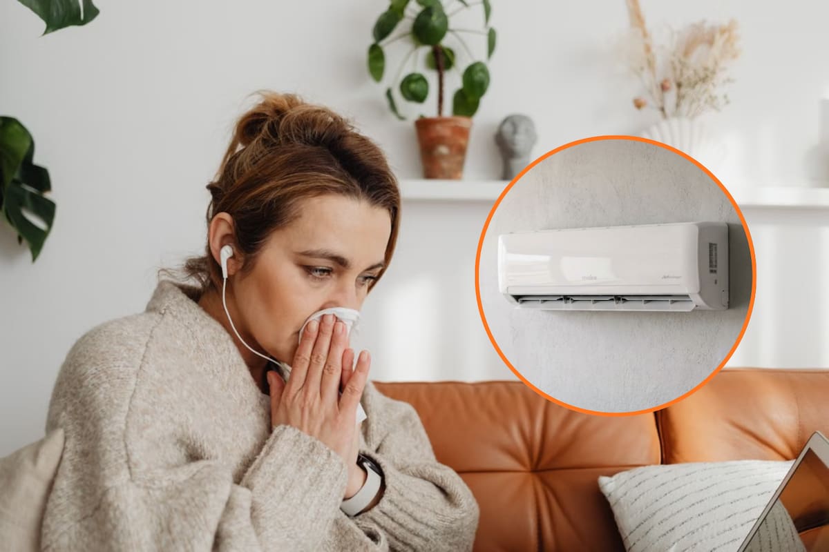 Especialista revela que el aire acondicionado puede resecar e irritar las vías respiratorias si se usa mal y señala la temperatura, humedad y mantenimiento que deben cuidarse