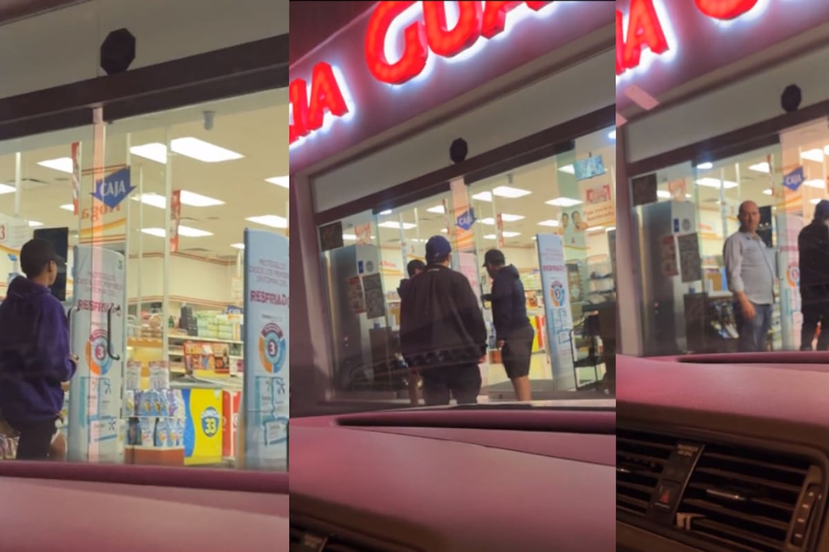 Joven cree que la farmacia estaba cerrada y espera media hora a que lo atiendan, ¡pero siempre estuvo abierta!