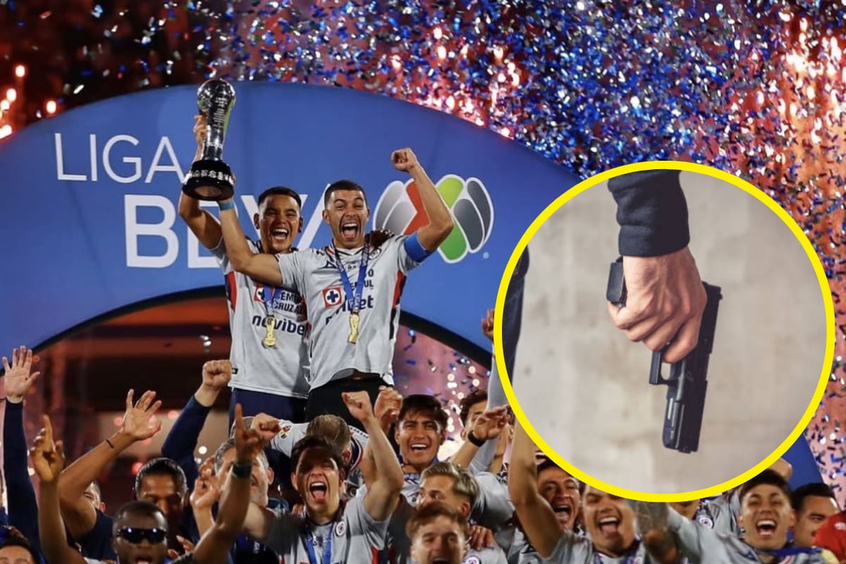 Aficionado de Pumas amenazó a mano armada a su vecina por burlase de él por el campeonato de Cruz Azul