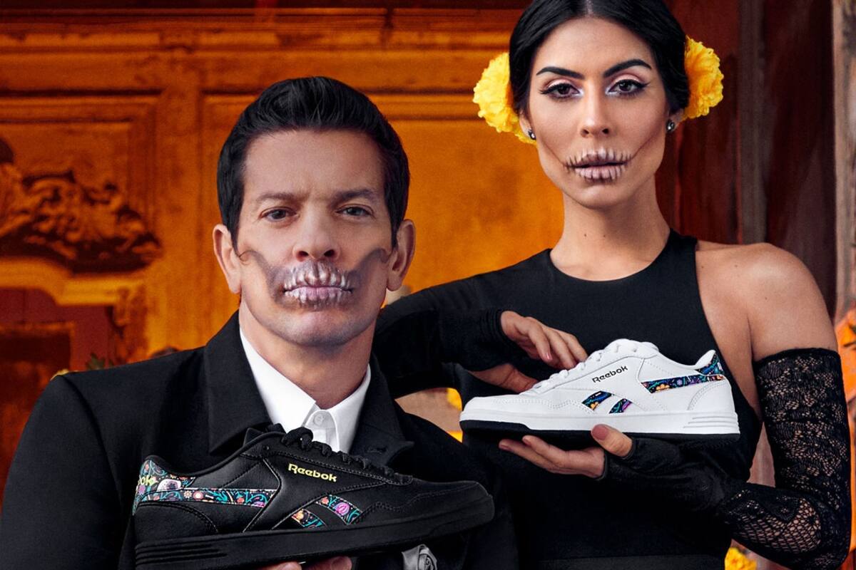 Reebok hace homenaje a México y presenta colección basada en Día de Muertos