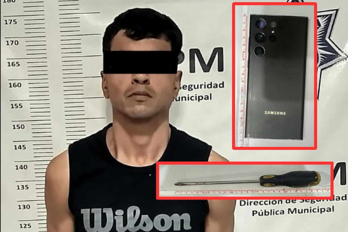 Arrestan a hombre que asaltó con un desarmador un Modelorama en Villa Bonita