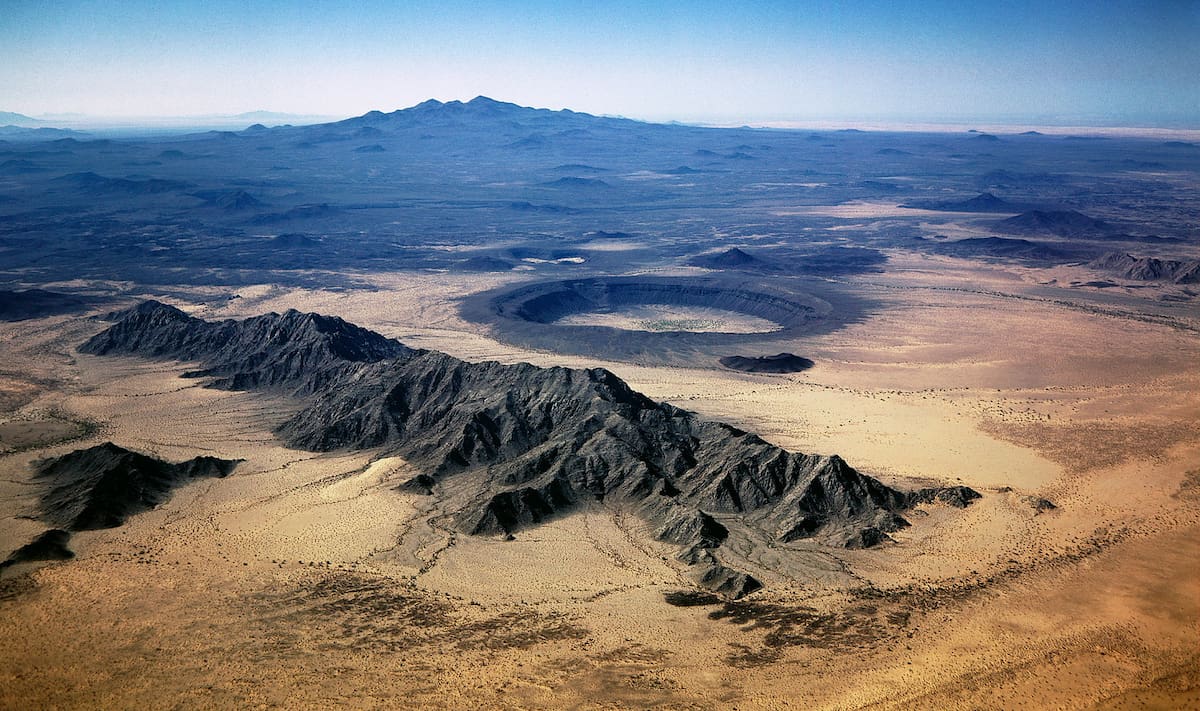 Cráter de El Pinacate.