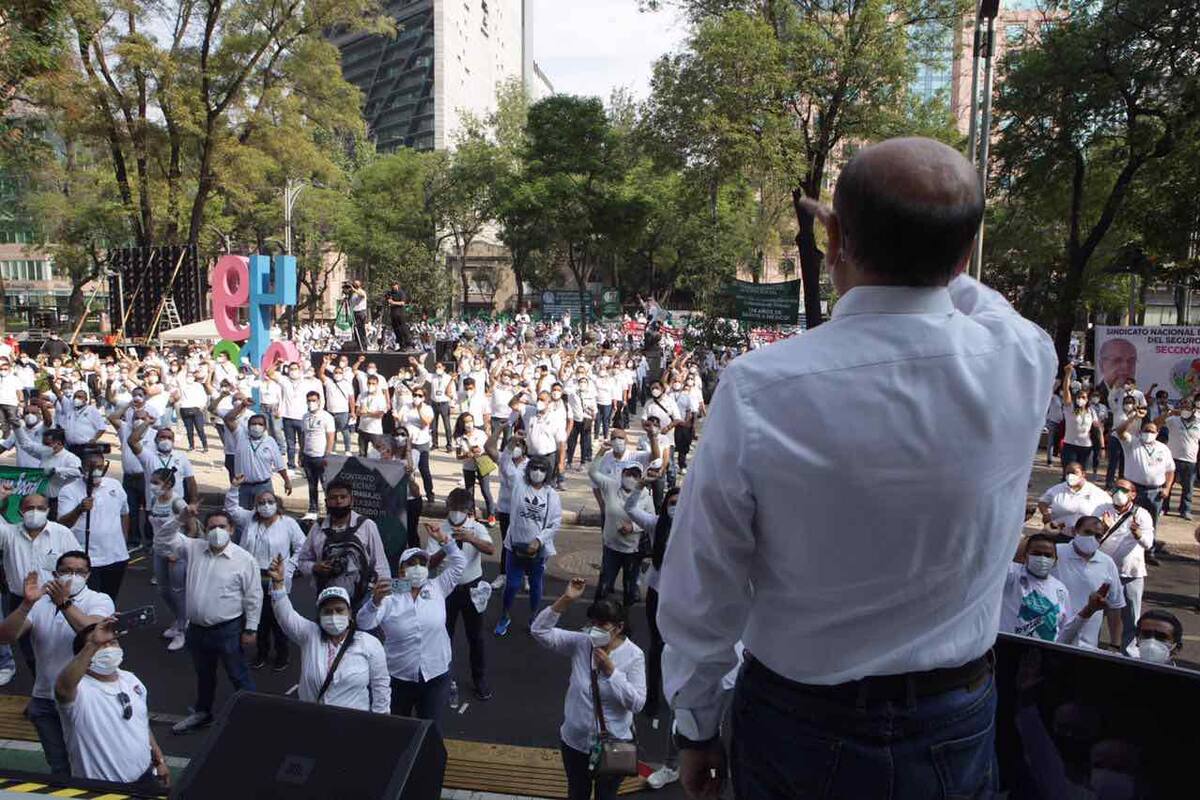Trabajadores sindicalizados del IMSS, exigen que todo su personal sea vacunado contra el Covid-19